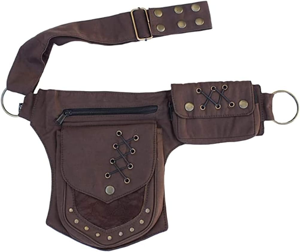 Women Waist Bag Fanny Bag Renaissance Faire Festival Chest Pack with Adjustable Belt Fashion Hip Bum Bag for Running Hiking Women Waist Bag Fanny Bag Renaissance Faire Festival Chest Pack with Adjustable Belt Fashion Hip Bum Bag for Running Hiking