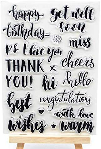 Folder Per Goffratura Scrapbooking "Happy Birthday" 12,5x18 Cm - Stampo In Plastica Per Biglietti E Decorazioni Fai Da Te