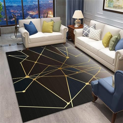 Tapis de chambre lavable sans déformation pour protéger le sol - 2