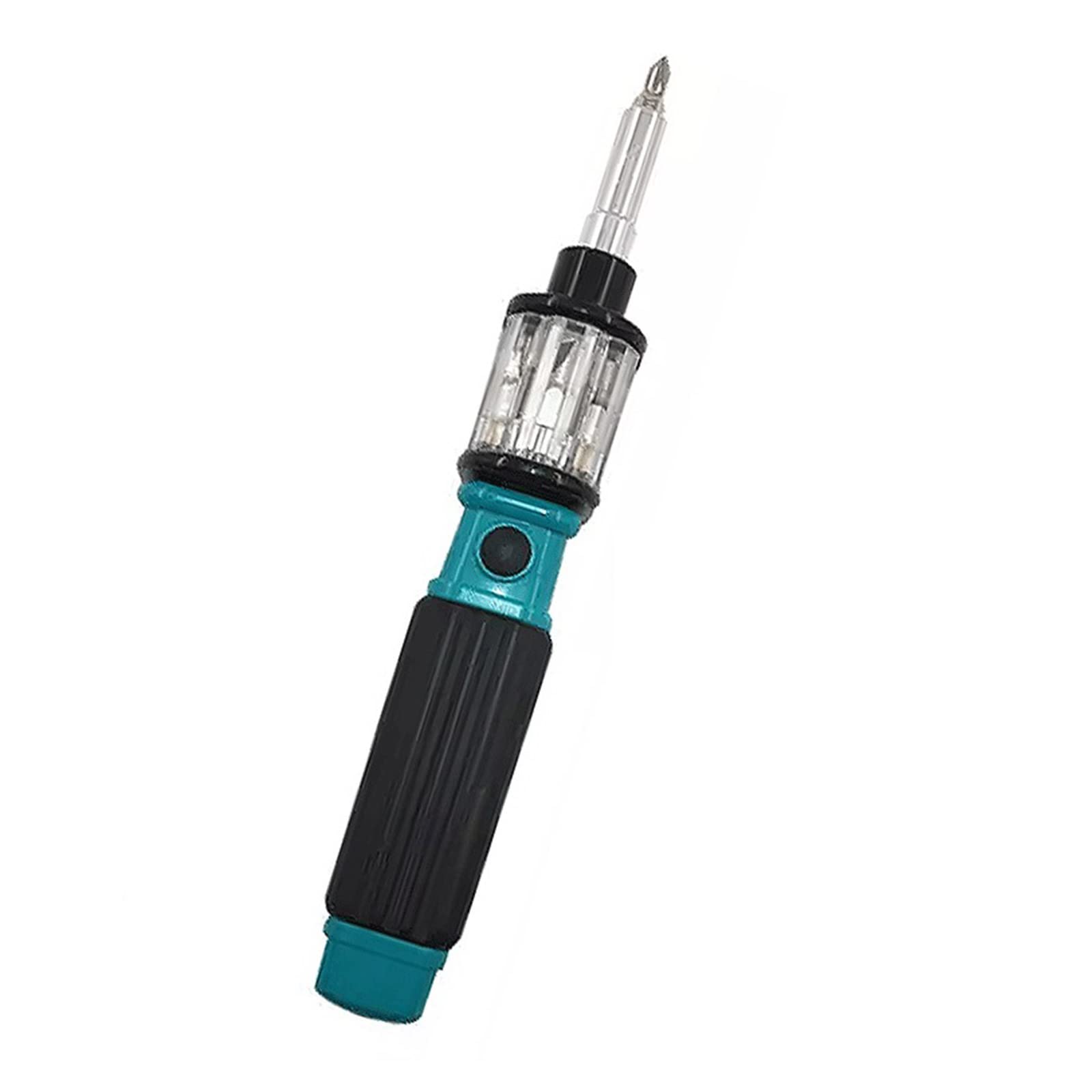 6-in-1 Ratcheting Multi-Bit Screwdriver Set Retractable Rod Tool with SL3 SL4 SL6 PH1 PH2 PH3 Set Tool Autoloader