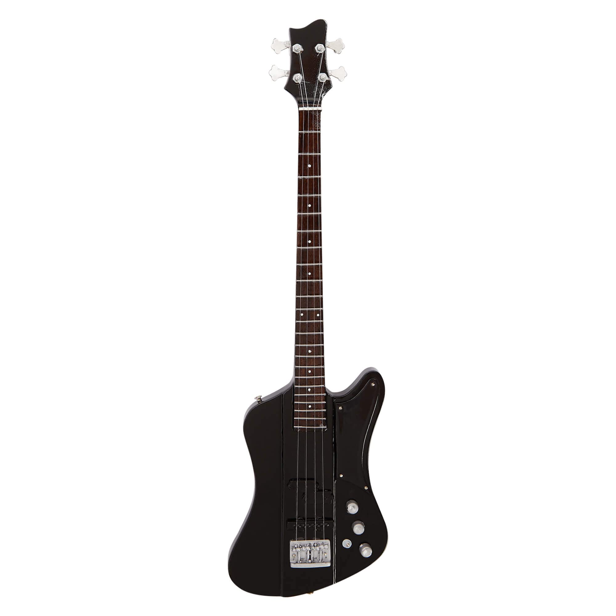 Nikki Sixx (Motley Crue) - Réplique de guitare miniature - Cadeaux de musique - Ornement fait à la main