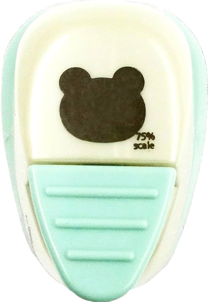 Amazon | 呉竹 クラフトパンチ キュアパンチ ミディアム ベアー