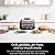 Ninja IG601 Foodi XL 7-in-1 Electric Indoor Grill Combo, use Opened or Closed, Air Fry, Dehydrate & More, Pro Power Grate, Flat Top Griddle, Crisper, Black, 4 Quarts