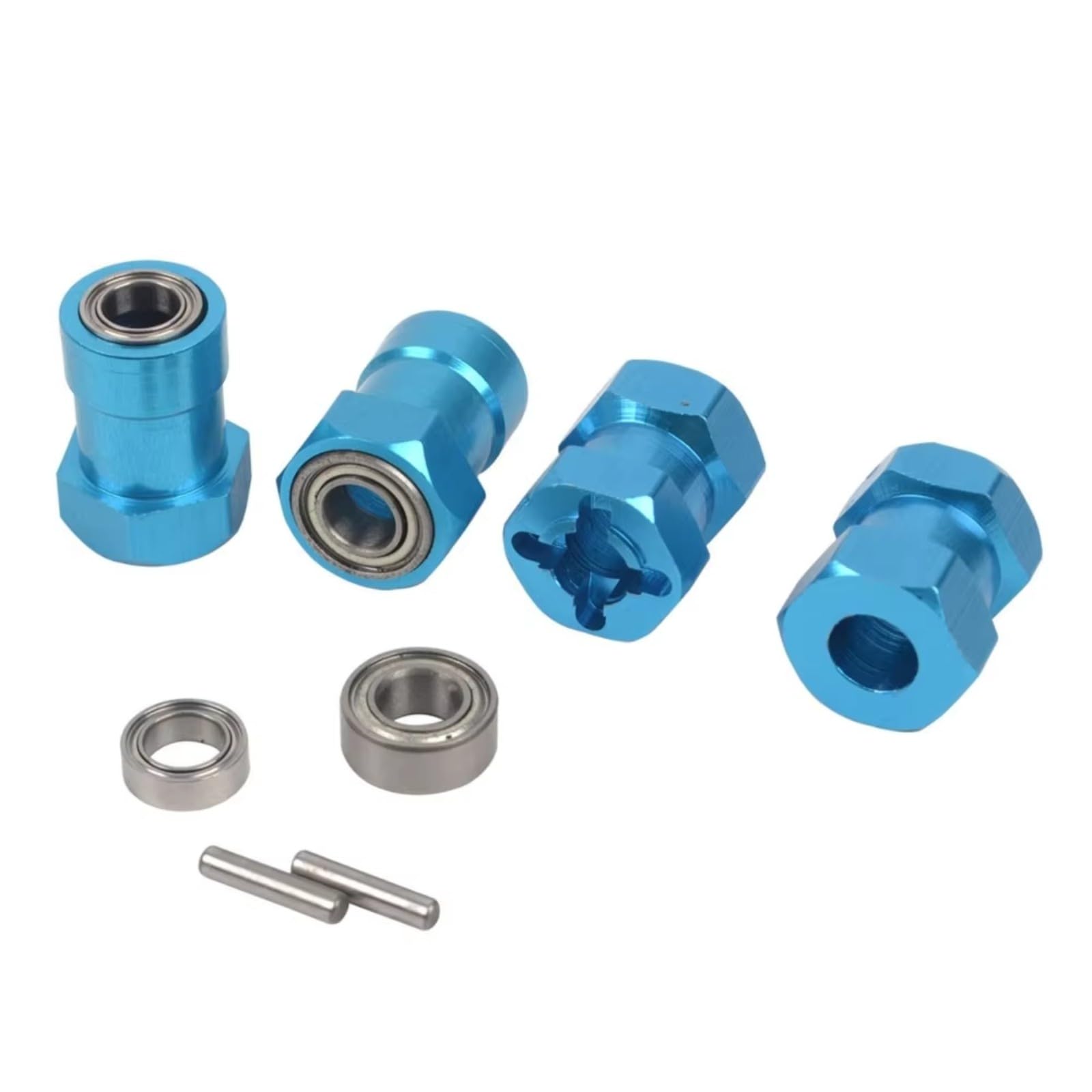 per Tamiya per Beetle 1/10 RC 4 Pezzi Adattatori Esagonali 12mm