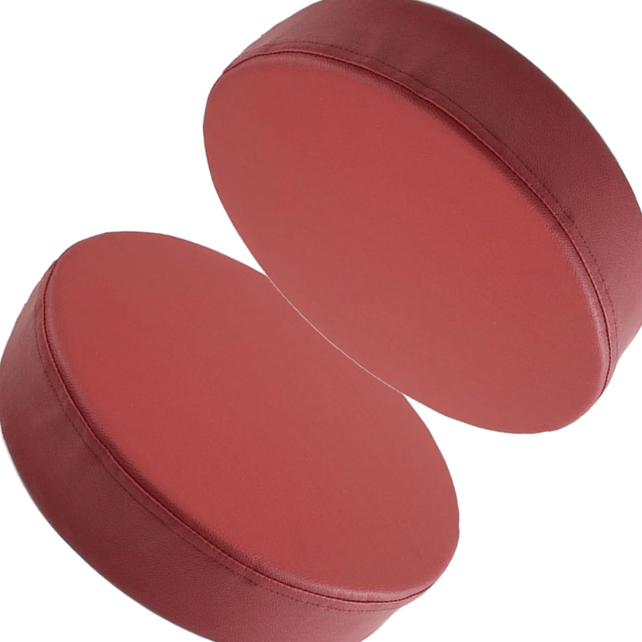 SDNAM Round Chair Cushion 40/45/50cm, Thick 5/8cm Garden Chair Cushions Seat Pads,Waterproof Round Chair Cushions Pad Mat for utdoors/Indoor/Patio/Swing/Floor/Garden(J14,2pcs 50X50X8cm)