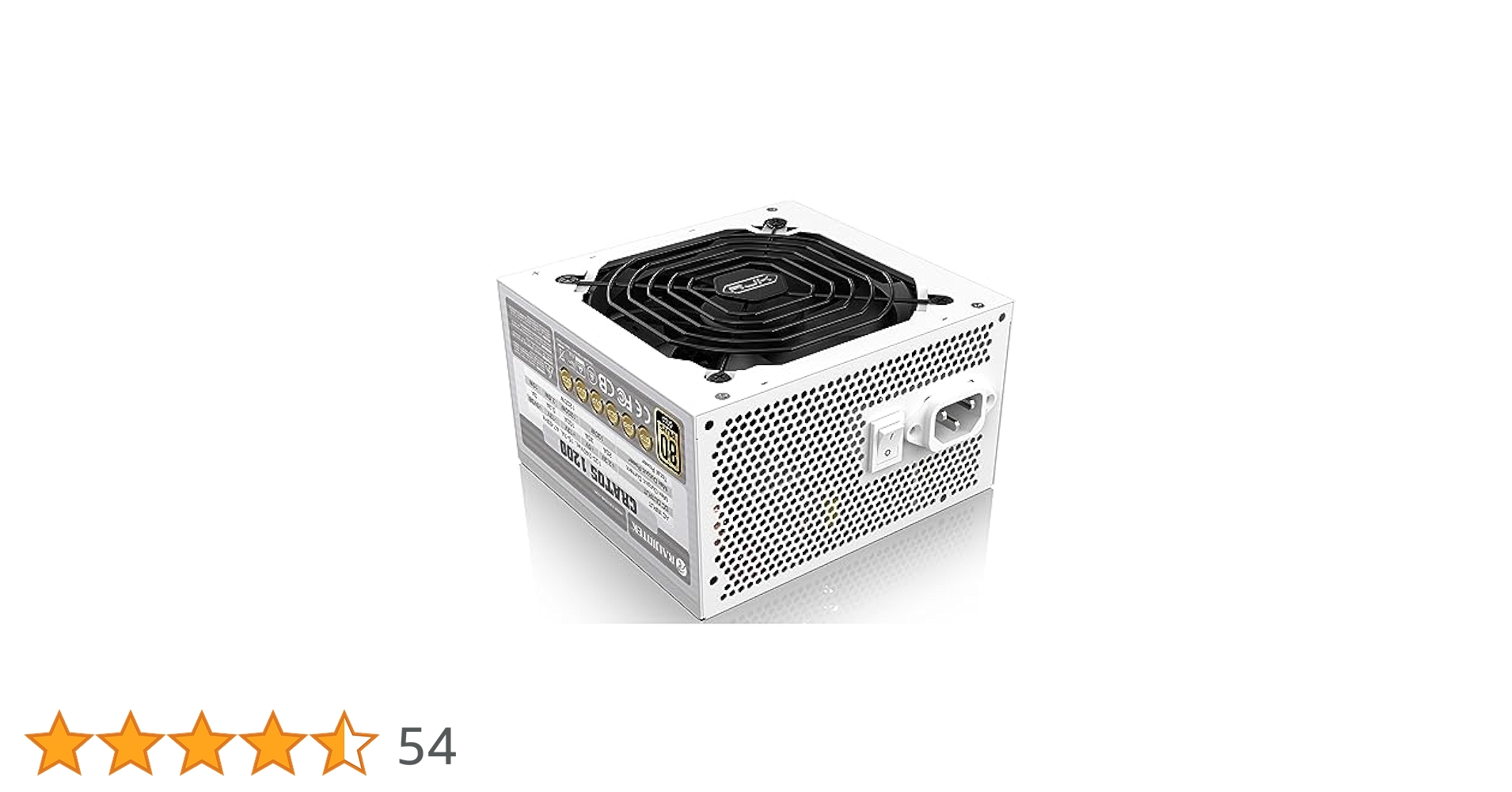 Amazon | RAIJINTEK CRATOS 1200 WHITE 電源ユニット ATX3.0/3.1