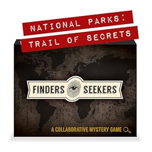 Mystery Game | National Parks Trail of Secrets – Be a Detective and Investigate an Unsolved case, Puzzle Game Like an Escape Room, for Date Night, Game Night or Solo
