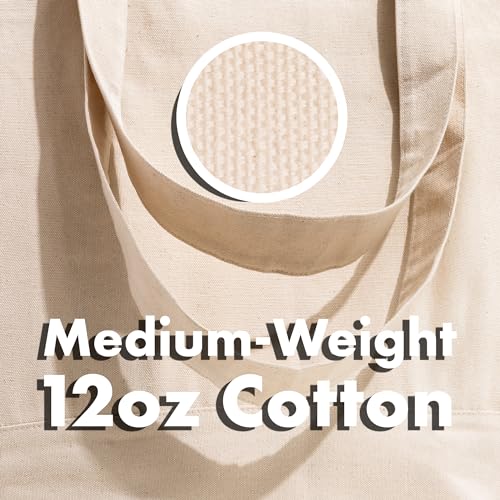 Carrywell-Not-Made-in-China-Canvas-Tote-Bags-In-Bulk-Reusable-Shopping-Bags-Organic-Cotton-Cloth