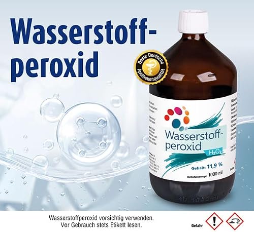 Wasserstoffperoxid 11,9% (Ph. Eur.) 1 L – Kopp, Rottenburg