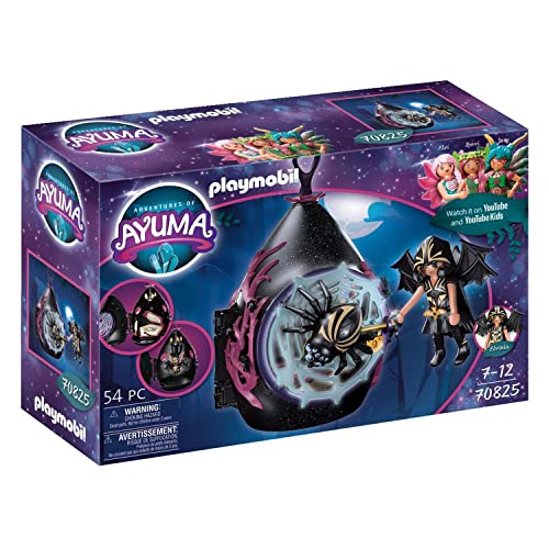 PLAYMOBIL Adventures of Ayuma 70825 Unterschlupf der Bat Fairies, Spielzeug für Kinder ab 7 Jahren