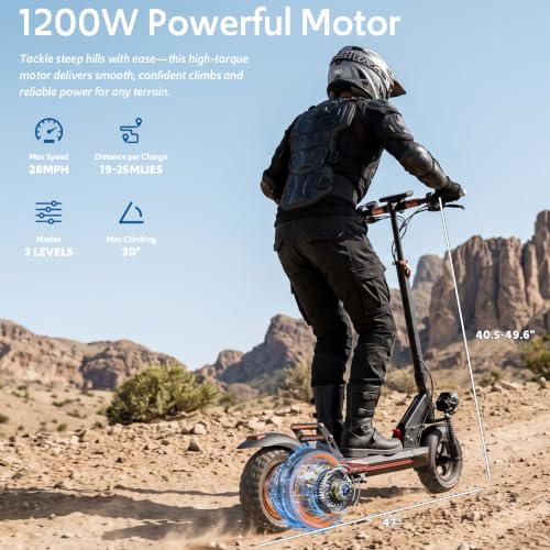 OZIVELT Off-Road Electric Scooter