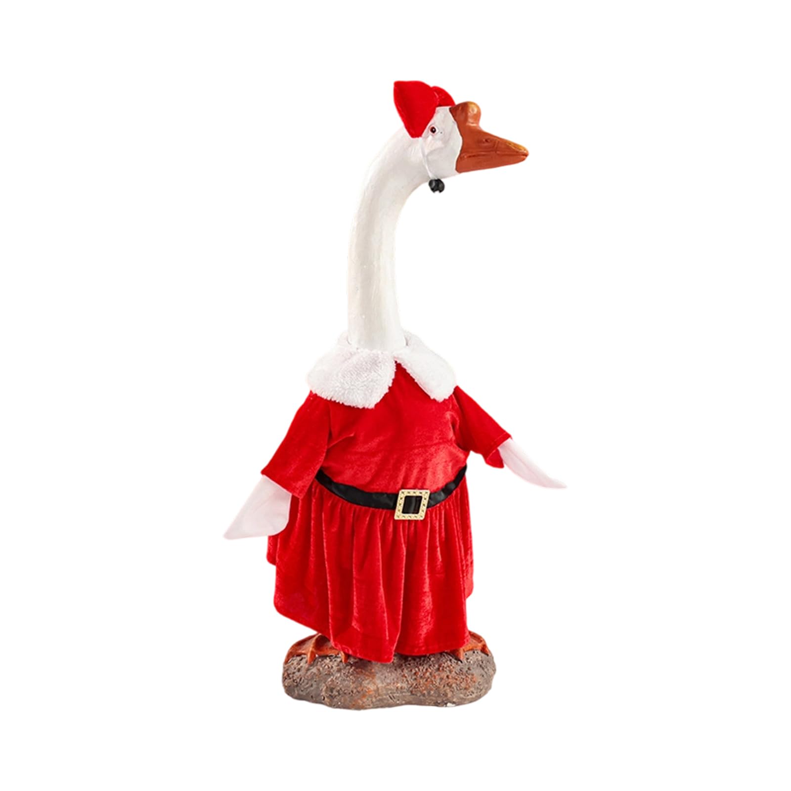 Hsioluted Outfit for 23In Porch Statue Christmas Decoration with Fabric Christmas Themed Costume