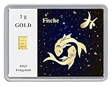 Prägefrisch New Edition 1g Goldbarren 999,9 Feingold in Motivbox\
