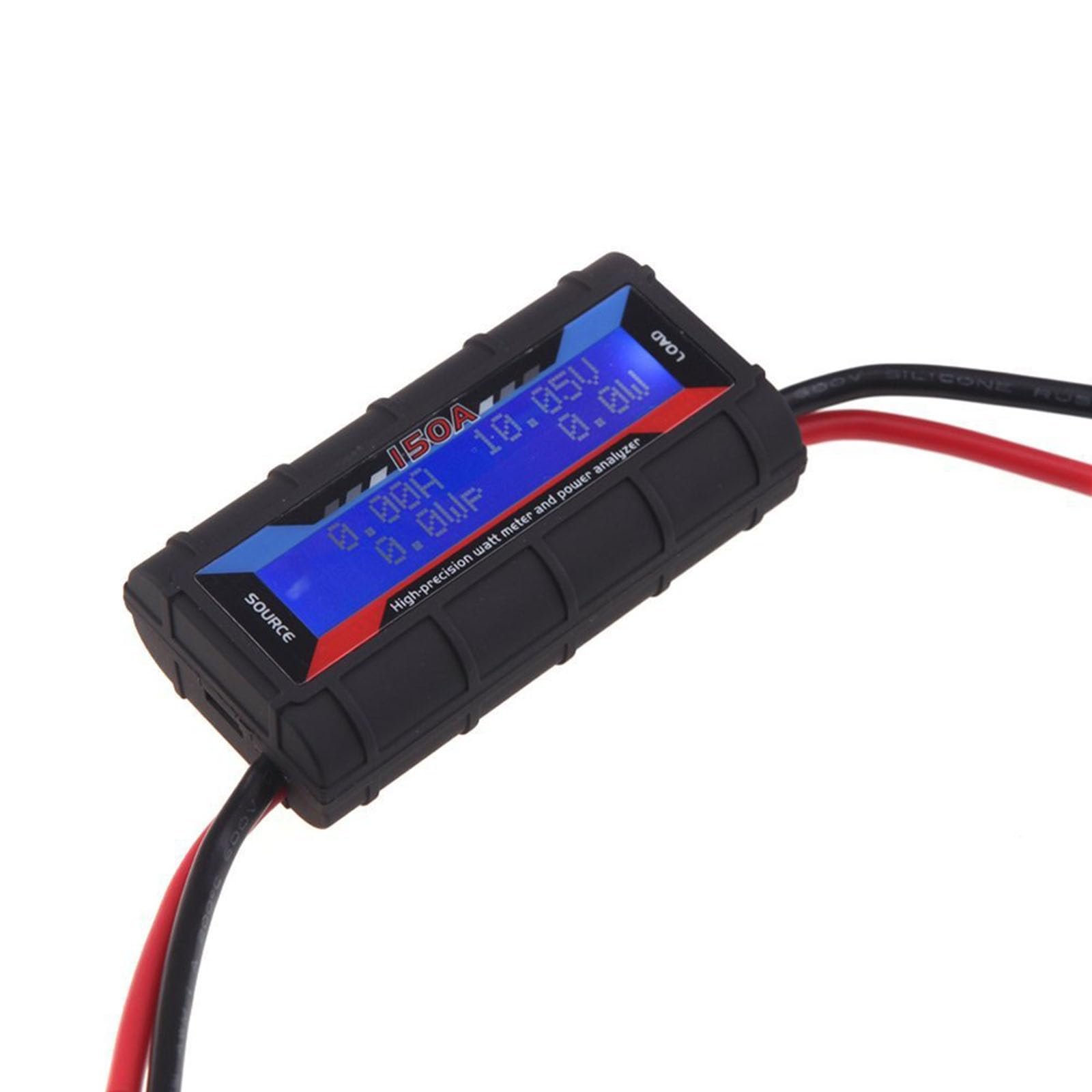 Kalttoy Watt Meter Portable 150A Digital Display Accurate Replacement Lcd Screen Power Analyzers Voltmeter With Backlight Power Analyzers