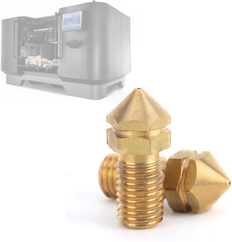 review 3D Printer Accessories UM3 Extruder Brass Nozzle 0.4mm for 3.0mm Consumables / Ultimaker Spare Parts, 2x2x1cm