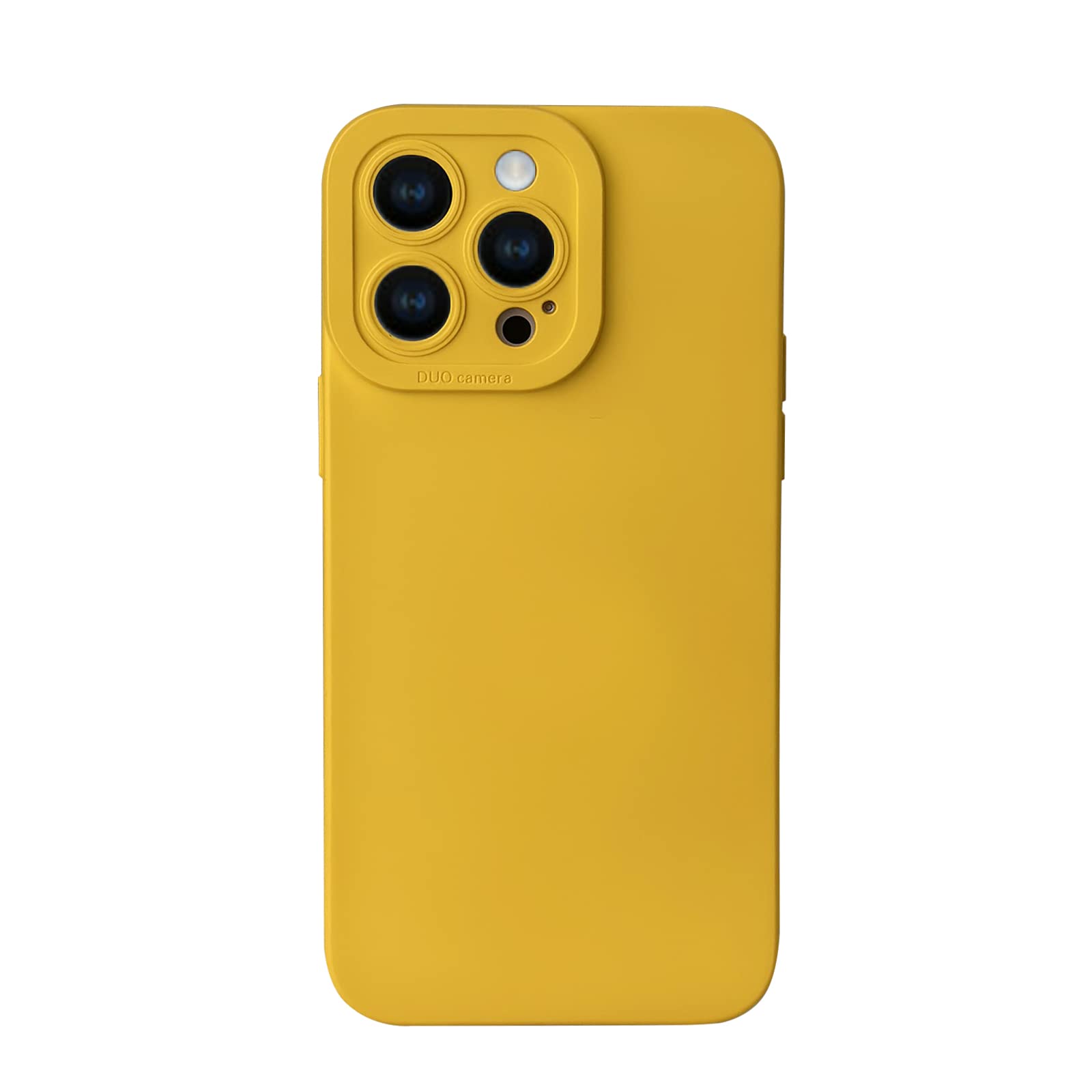 Amazon.com: LOOKSEVEN for iPhone 15 Pro Case, Yellow Silicone TPU