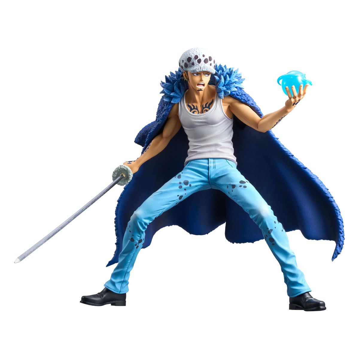 Banpresto BP29534P Action Figure Trafalgar Law One Piece, Grandista- Special Edition 23 cm, Multicolore, Figura da collezione, Ottimale per i fan degli anime