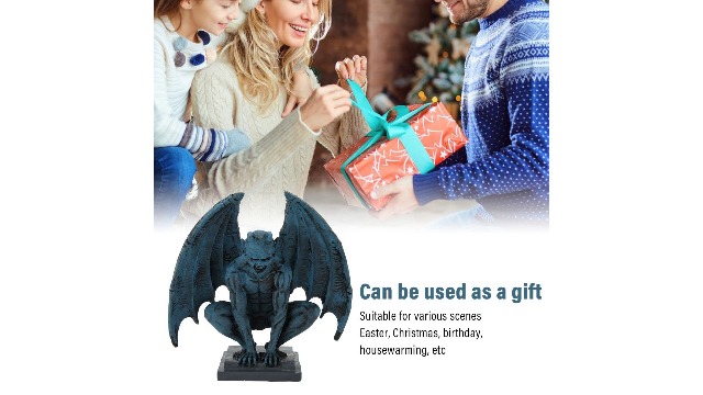 Amazon.com: Fockety Gothic Gargoyle Statue, 7.4 in Gargoyle