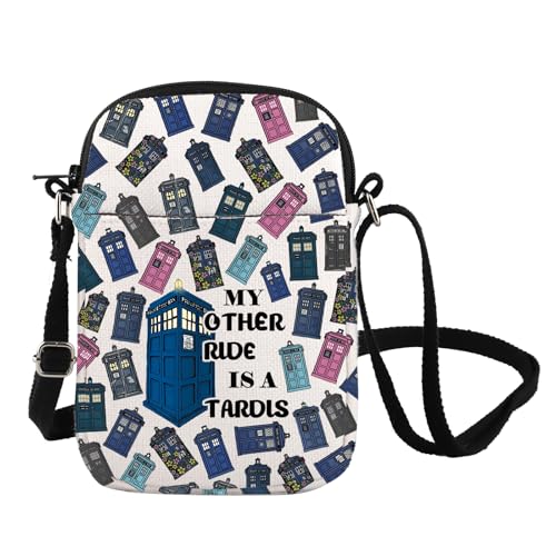 Bolsa tiracolo Doctor Inspire Police Box Tour Bolsa de Ombro Caixa de Polícia Tema Médico Mercadoria, Tar Dis Cb