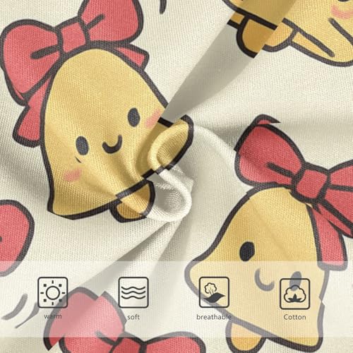 Girls' Brief Panties Briefs Underwear for Girls Christmas Bells Pattern3