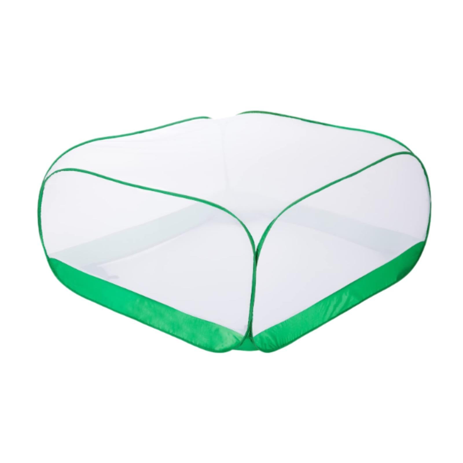 Cubierta de Malla para Plantas, Ideal para Macizos de Flores, Barrera para Pájaros, Gallinas Y Otros Animales, para de Hortalizas Y C, 120x120x60cm