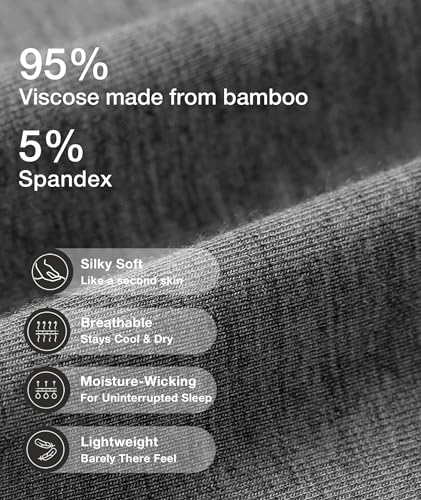 Image of GYS Women's Bamboo Viscose Long Sleeve Pajamas Set