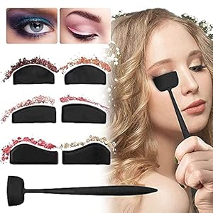 Pliegue De Sello De Sombra,Sello De Sombra De Ojos,Sombreado Aplicador Sello,Kit De Línea De Pliegue,Plantilla De Forma…