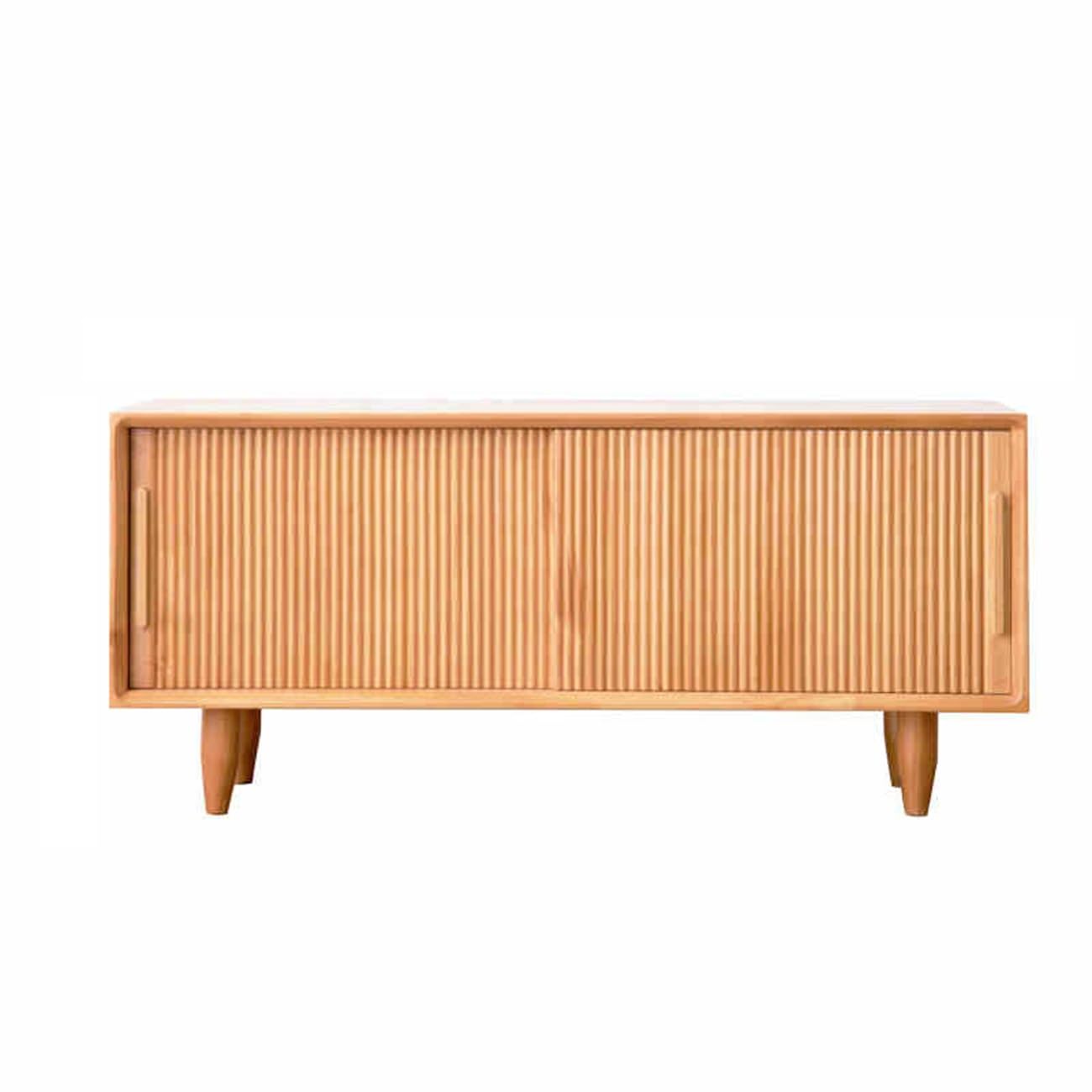 MSHGSKU Slim Wooden Entryway Bench for Farmhouse Style Dining and Living Areas, Natural Finish
