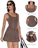 NIASHOT Vestido Deportivo para Mujer con Shorts, sin Mangas, para Golf 6
