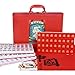 SHATONG Cinese Mahjong Tradizionale Mahjong Set da Tavolo Giochi Piastrelle Guochao Giochi Set 144 Piastrelle con Custodia da Viaggio Solo per Gameplay in Stile Cinese