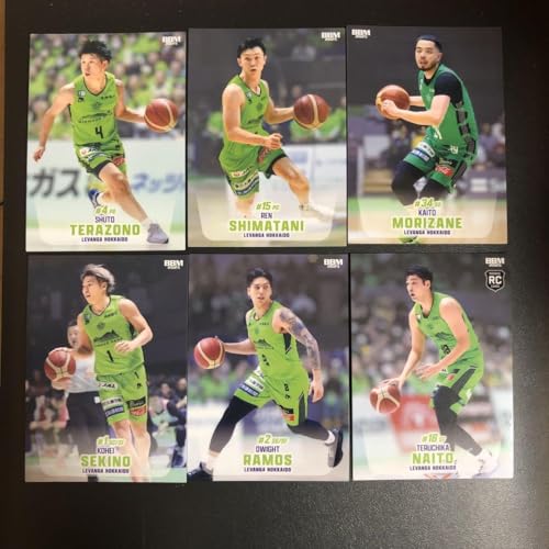 Bリーグ レバンガ北海道 2024-25 レギュラーカード 6枚セットのサムネイル