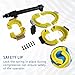 Fumrtcy Macpherson Strut Spring Compressor Tool Kit Universal Interchangeable Fork Coil Extractor Tool Set with Safety Guard and Storage Box Allow Impact Wrenches