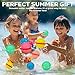 PRIME RETAIL 12 Pcs Reusable Water Balloons, Magnetic Water Balloons, Pool Beach Water Toys for Boys and Girls, Outdoor Summer Toys for Kids Ages 3-12, Magnetic Water Ball for Outdoor Activities