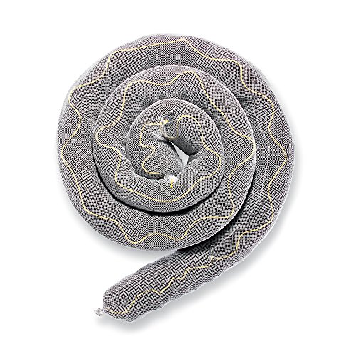 New Pig BOM415 Dark Oil-Only Absorbent Boom, 24 Gallon Absorbency, 8