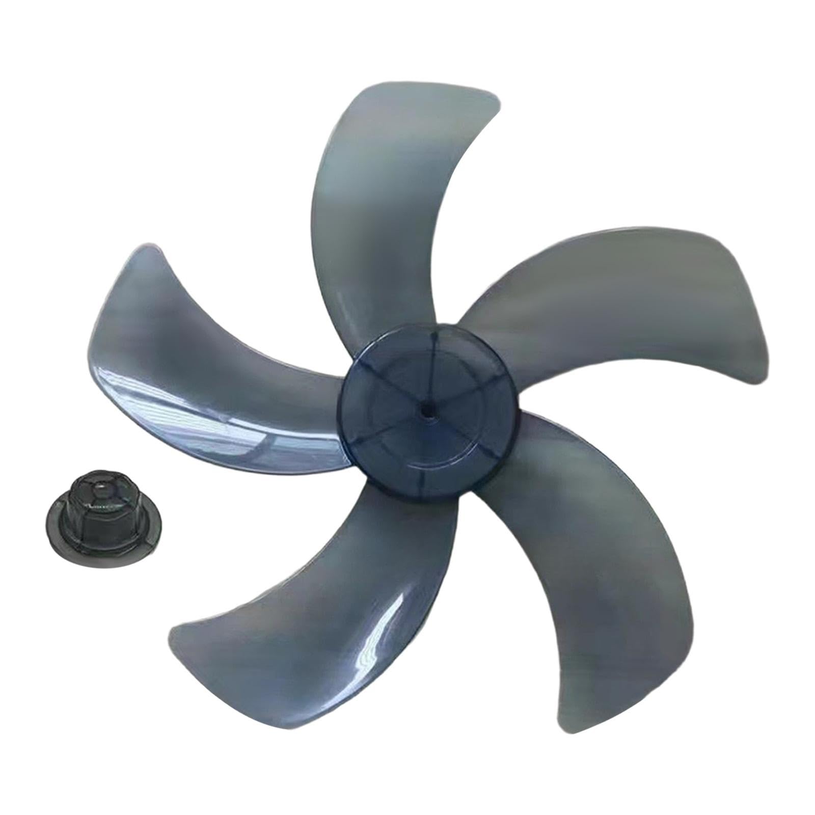 Fan Blade Replacement Household Universal Professional Part Fitting 5 Leaves Gray|Portable Fans|Home & Garden-image-16