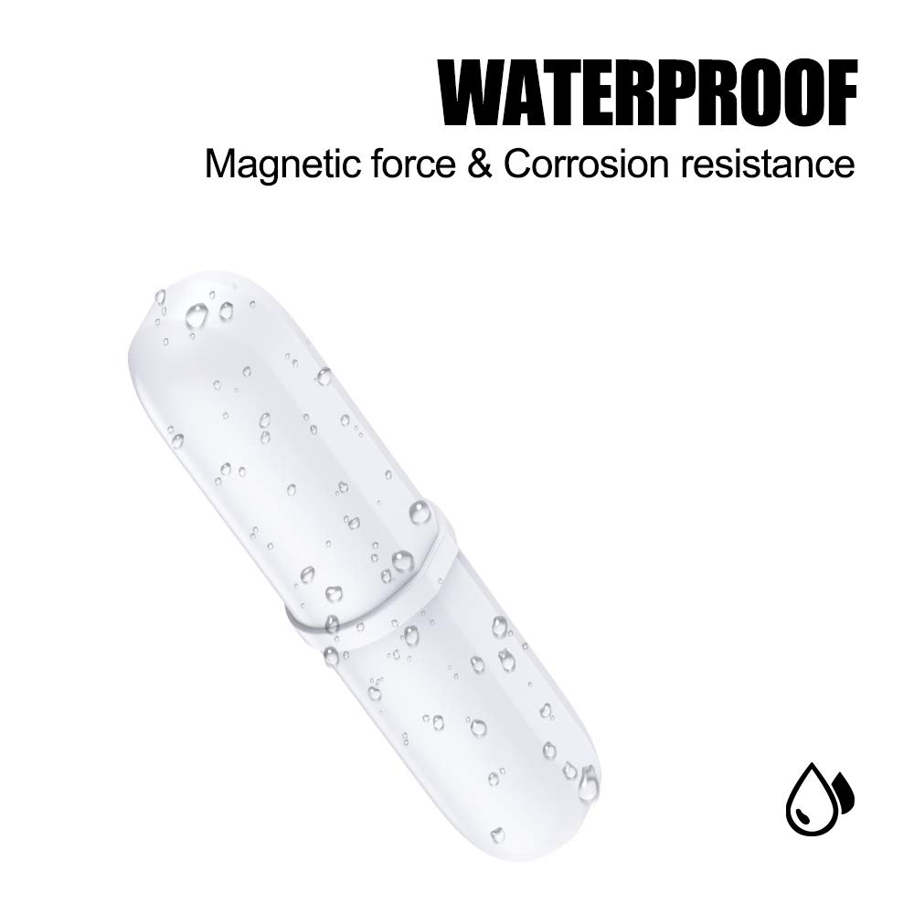 Magnetic Stir Bar PTFE Magnetic Stirrer/Mixer Bar. Spinbar Teflon Octagon Magnetic Stirring Bar, 12 Pcs Set, White
