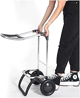 Vista 9 de Rolser I-Max MF - Carrito de compras plegable de 2 ruedas, color negro