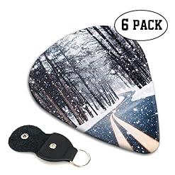 Snow Street Lot de 6 médiators pour guitare acoustique, guitare électrique, basse, ukulélé – fins, moyens et épais - Les Beatles, Paul McCartney, John Lennon, RIngo Starr, George Harrison Snow Street Lot de 6 médiators pour guitare acoustique, guitare électrique, basse, ukulélé - fins, moyens et épais – Image 2