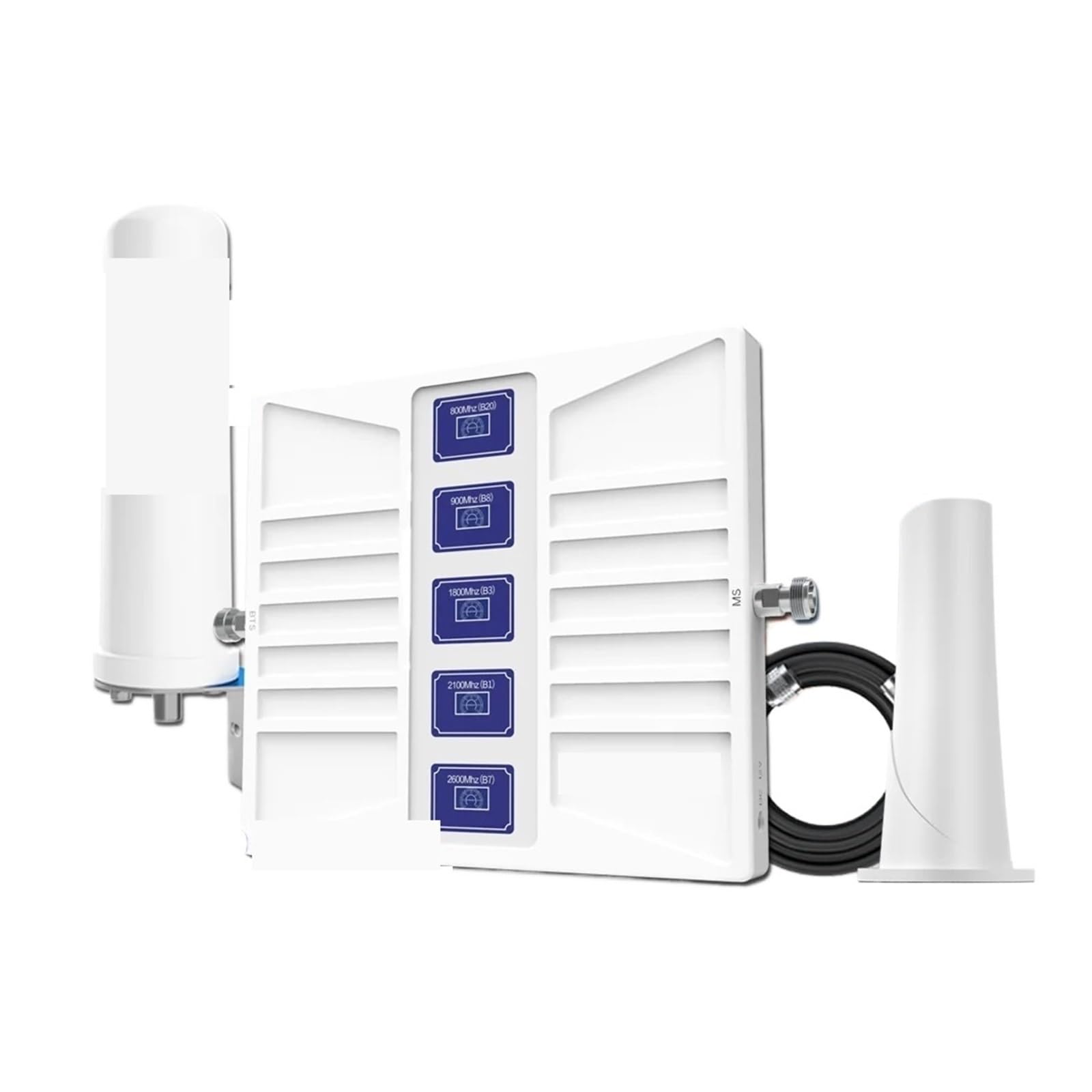 Amplificador De Señal Banda LTE 5G 800 900 1800 2100 2600 700 850 1900 2G 3G R Kit Repetidor Celular Cobertura más amplia(B20 B8 B3 B1 B7)