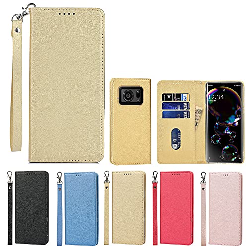 Eastwave for AQUOS R6 �P�[�X docomo SH-51B / softbank �蒠�^ Case for aquosR6 ���z�^ �X�g���b�v�t�� PU��v ���邢�F �����}�O�l�b�g �g�уJ�o�[ �J�[�h�|�P�b�g �X�^���h�@�\ �֗� �s��
