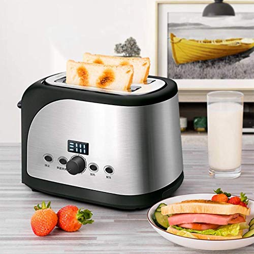 NXYJD Brotmaschine Frühstück Brot-Maschine, Edelstahl Brot-Maschine, Programmierbare Brotbackautomat mit Frucht-Nuss… – Bild 3