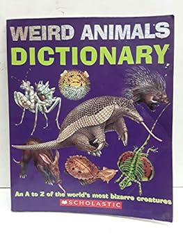 Paperback Weird Animals Dictionary Book