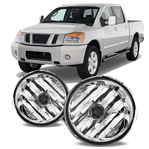 Winjet WJ30-0091-09 OEM Series for [2004-2015 Nissan Titan] [2005-2007 Nissan Armada] Driving Fog Lights