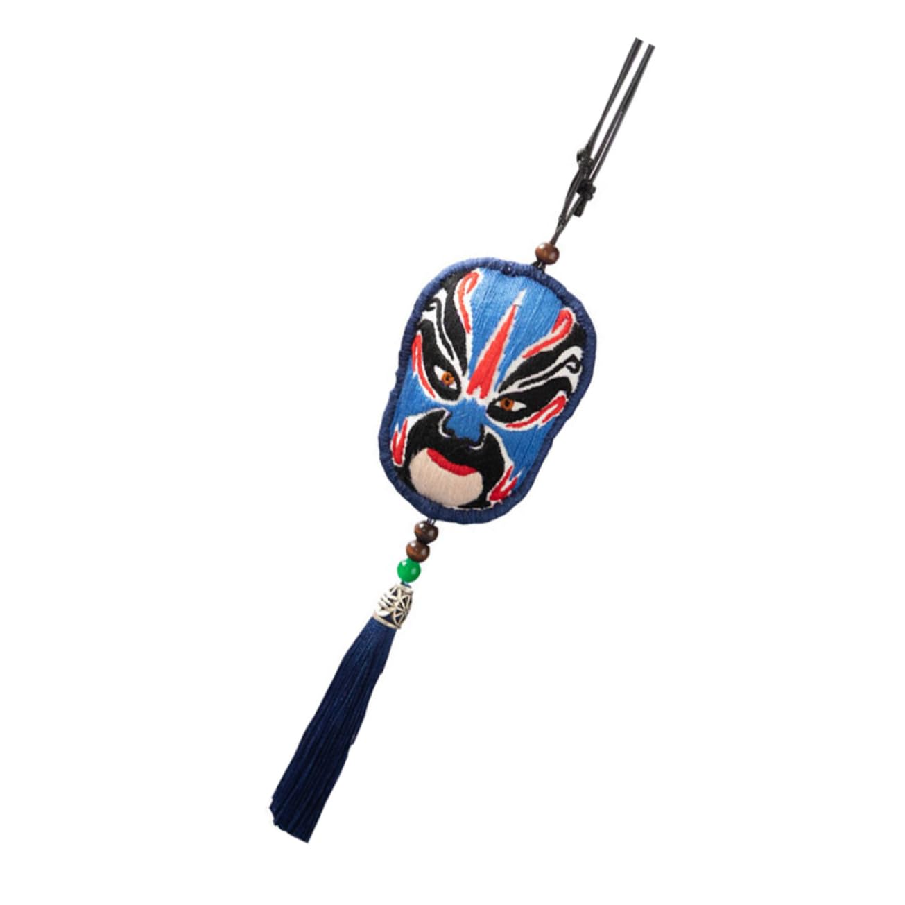 COHEALI 1 Set Embroidery Tool Blush Set Lip Gloss Set Chinese Decor Chinese Opera Mask Chinese Opera Jewelry Chinese Knots Fortune Tassel Chinese Opera Mask Embroidery Kit Cotton Aldult