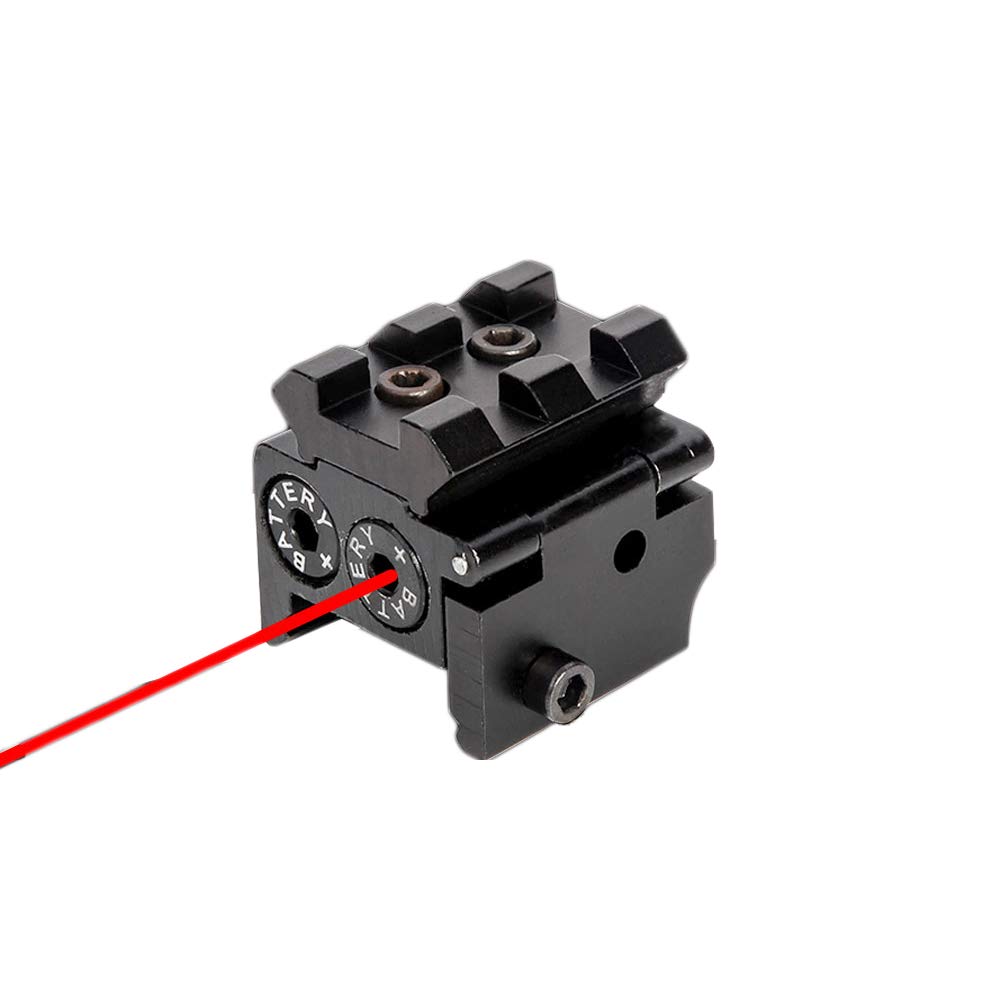 Viseur Laser Rouge Tactique Sur Rail Picatinny 20 Mm Pour Fusil - Neuf
