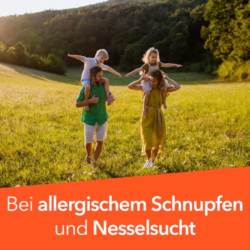 Cetirizin-ratiopharm bei Allergien: Lindert allergische Symptome bei Heuschnupfen, ganzjährigem Schnupfen und Nesselsucht 50 Tabletten