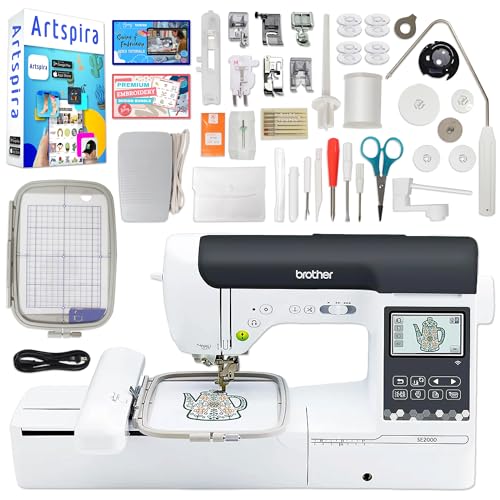 Brother SE2000 5" x 7" Combo Embroidery & Sewing Machine