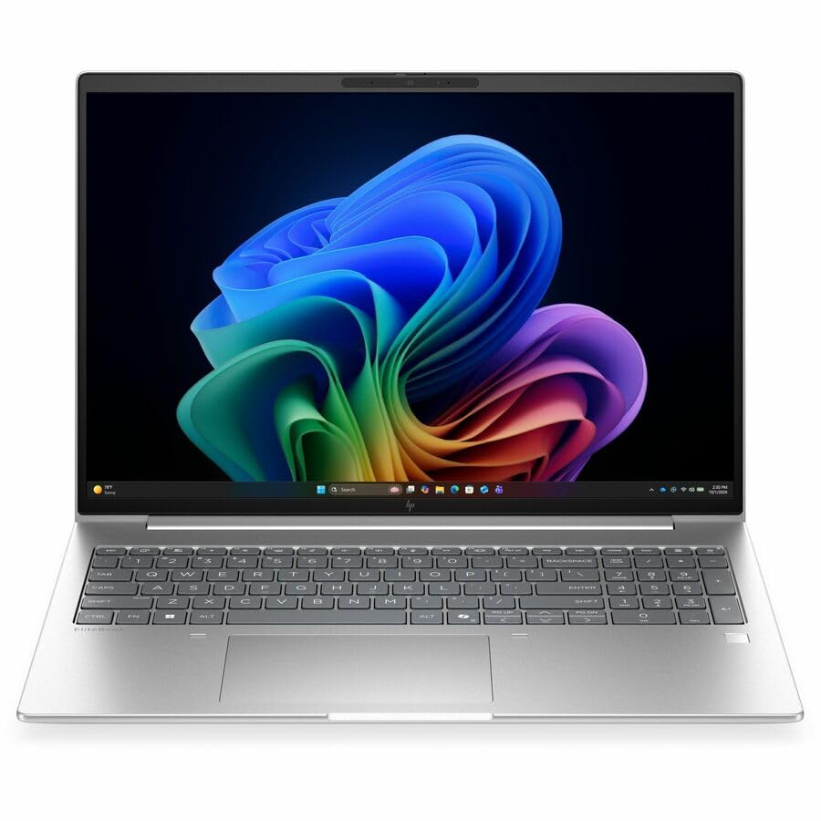 Image of HP EliteBook 6 G2i 16 inch Copilot+ PC Notebook - WUXGA - Intel Core Ultra 5 Series 3 325-16 GB - 512 GB SSD - English Keyboard - Pike Silver Aluminum - Intel Chip - 1920 x 1200 - Windows 11 Pro - - in-