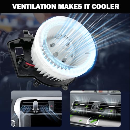 Image of 700190 AC Heater Blower Motor Fan Assembly Fit for Mercedes-Benz c200 c230 c240 c280 c32 amg c320 c350 c55 amg clk280 clk320 clk350z clk500 clk55 amg 203820251464, MB3126100