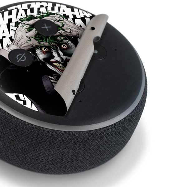 Skinit Decal Audio Skin Compatible with Amazon Echo Dot 3 - Officially Licensed DC Comics The Joker Killing Joke Variant Cover Art by Brian Bolland Design